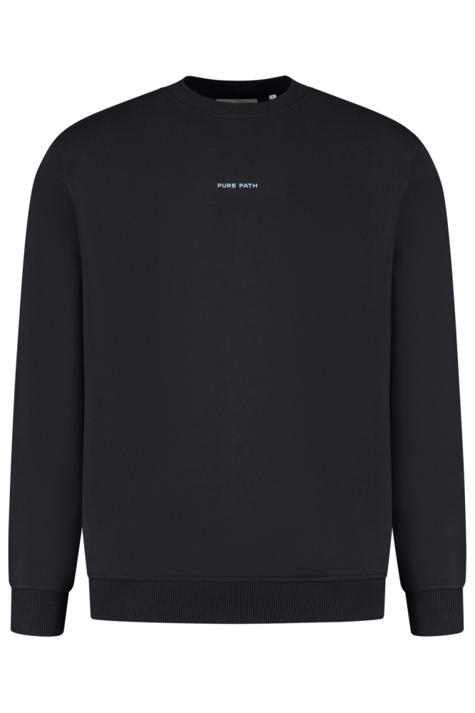 REGULAR FIT CREWNECK LS SWEATERS 25030310 57 DARK NAVY